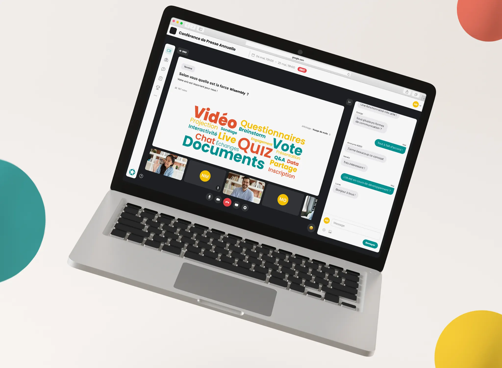 interactivite-wisembly Tous les modules interactifs pour vos événements