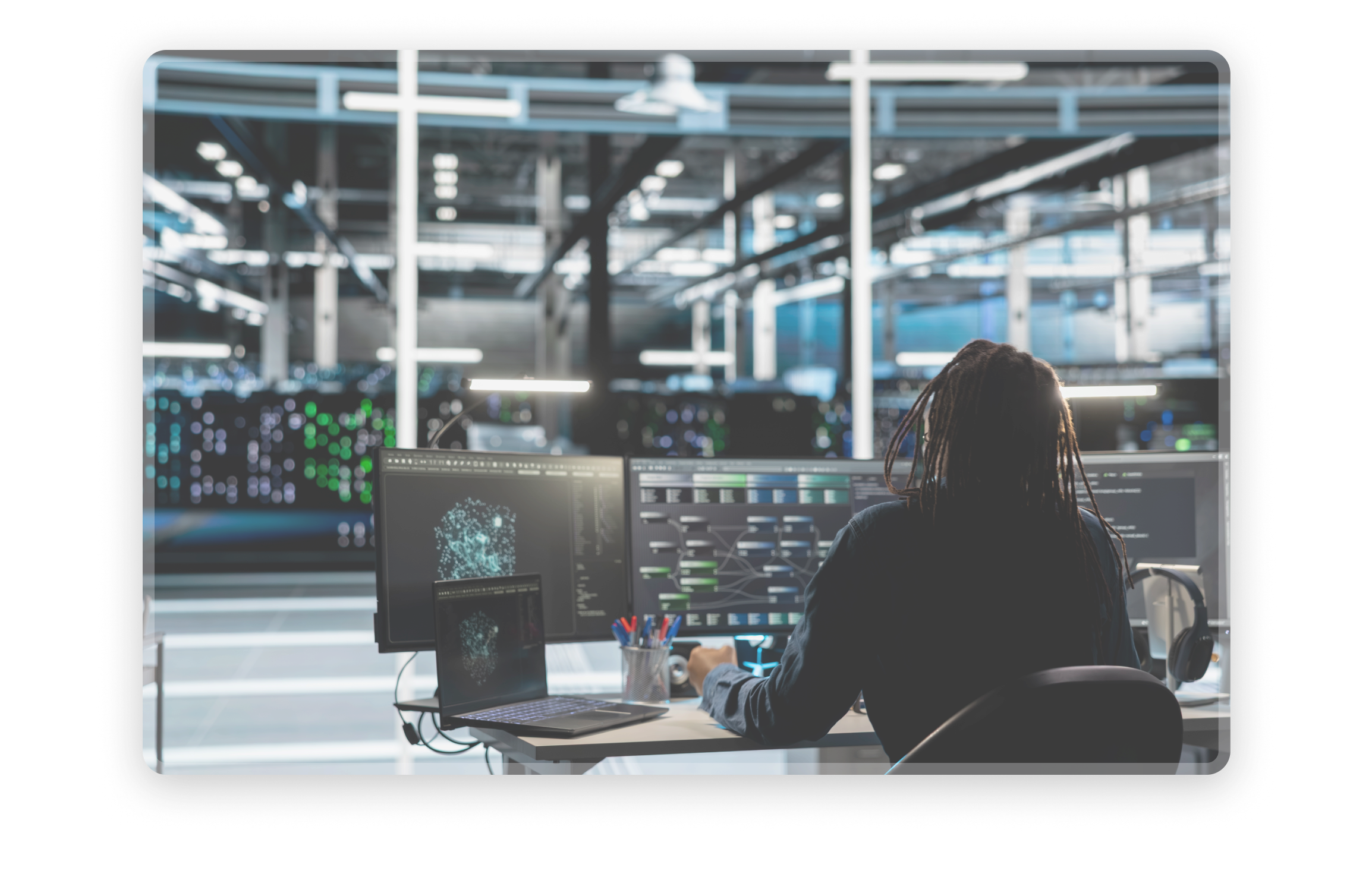 salle d’exploitation : NOC (Network Operations Center)