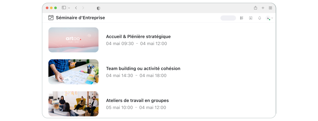 Interface-Wisembly-Séminaire-Entreprise-Multi-sessions Séminaires d'entreprise interface wisembly